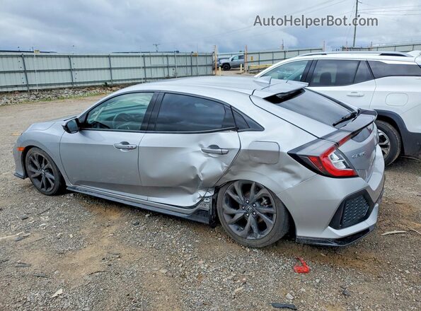 SHHFK7H9XJU214074 2018 HONDA CIVIC Silver Задня ліва чверть