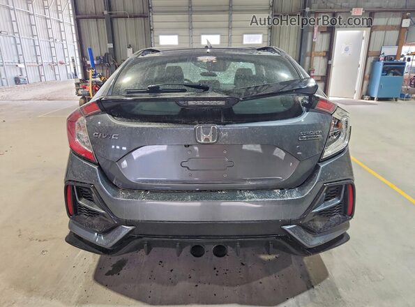 SHHFK7H9XLU202946 2020 HONDA CIVIC Gray უკანა ხედი