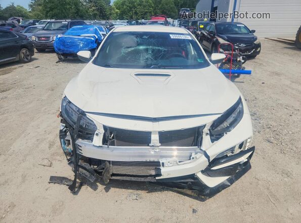 SHHFK8G71MU201661 2021 HONDA CIVIC White Դիմացի տեսք