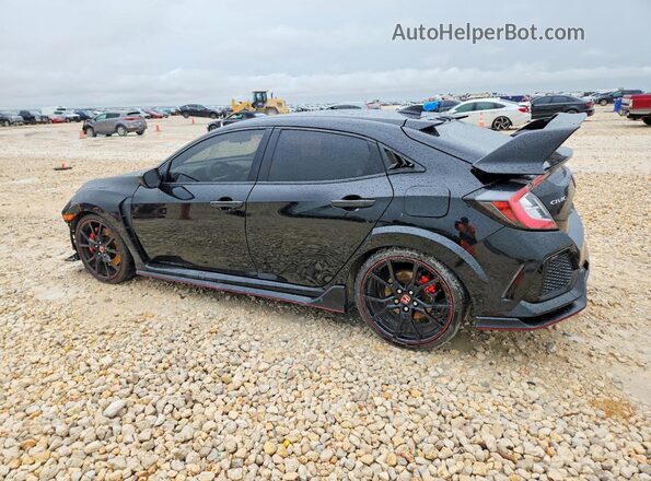 SHHFK8G72JU201065 2018 HONDA CIVIC Black Tył lewy