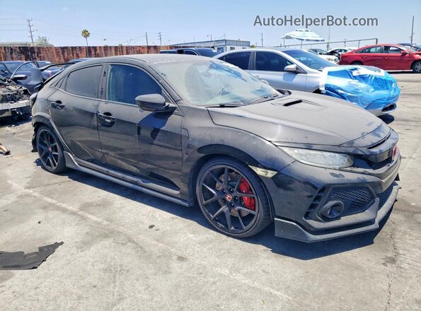 SHHFK8G73KU206809 2019 HONDA CIVIC Black წინა მარჯვენა