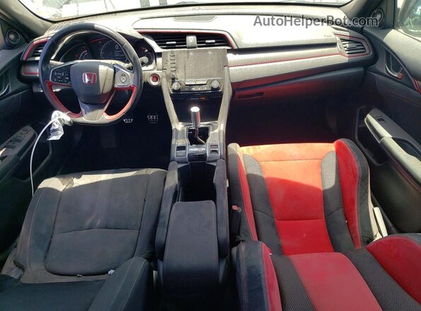 SHHFK8G73KU206809 2019 HONDA CIVIC Black წინა პანელის ხედი