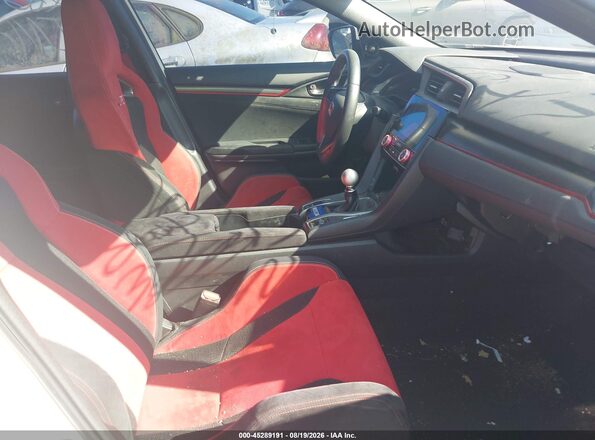 SHHFK8G76HU200396 2017 HONDA CIVIC White Widok wnętrza z przodu
