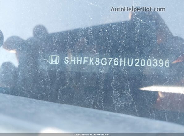 SHHFK8G76HU200396 2017 HONDA CIVIC White 