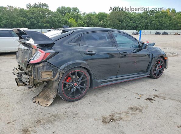 SHHFK8G76JU200436 2018 HONDA CIVIC Черный Задняя правая четверть