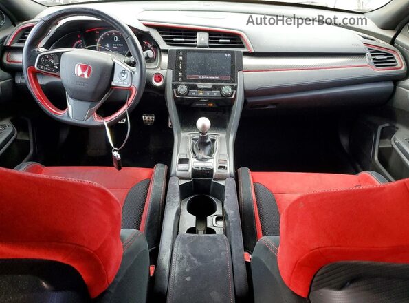SHHFK8G76JU200436 2018 HONDA CIVIC Черный Вид панели приборов