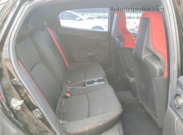 SHHFK8G76JU200436 2018 HONDA CIVIC Черный Вид задних сидений