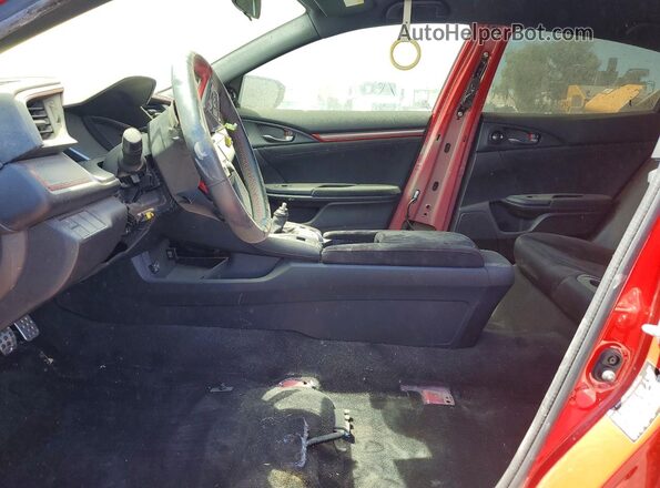 SHHFK8G77KU204657 2019 HONDA CIVIC Red Front interior view