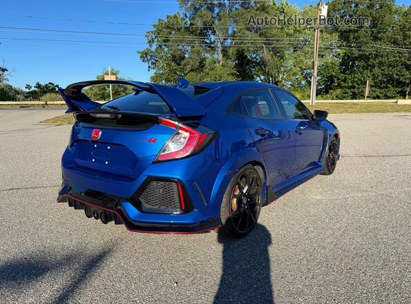 SHHFK8G7XKU202594 2019 HONDA CIVIC Blue Հետևի նստատեղերի տեսք