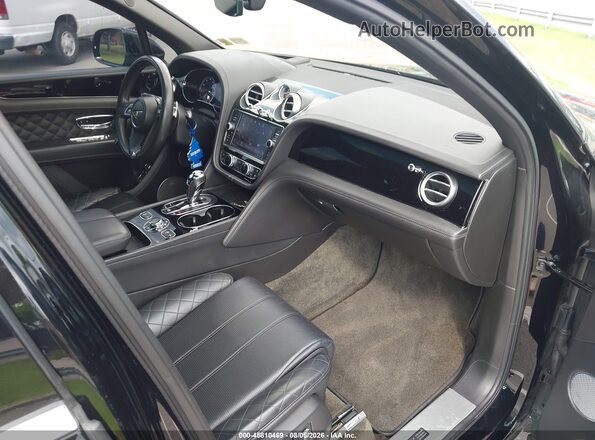 SJAAC2ZV1HC013275 2017 BENTLEY BENTAYGA Black წინა სალონის ხედი