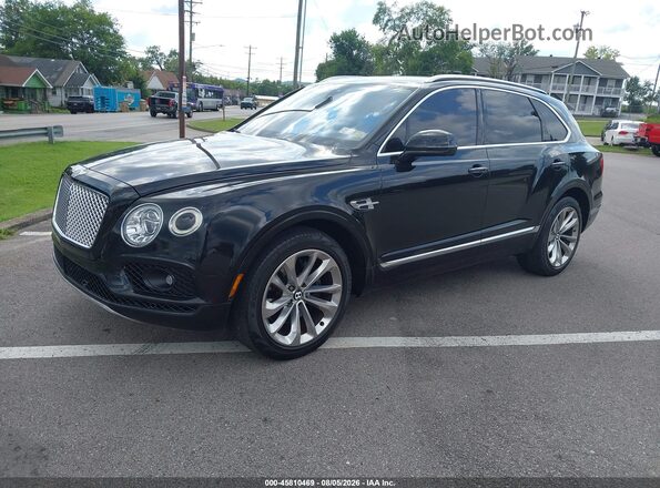SJAAC2ZV1HC013275 2017 BENTLEY BENTAYGA Black წინა მარცხენა ხედი სამი მეოთხედიდან
