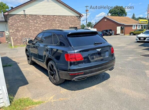 SJAAC2ZV4HC016056 2017 BENTLEY BENTAYGA Черный Задняя левая четверть