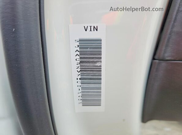 SJAAC2ZV7HC012602 2017 BENTLEY BENTAYGA Белый Вид наклейки с VIN-кодом