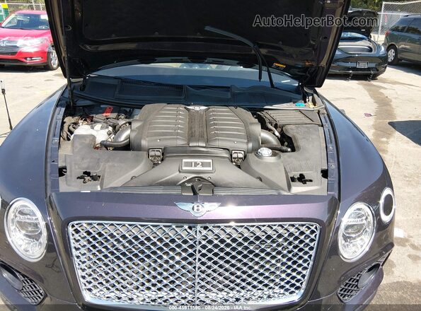 SJAAC2ZV9HC015209 2017 BENTLEY BENTAYGA Фиолетовый Вид сзади
