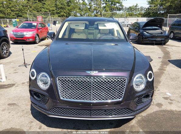SJAAC2ZV9HC015209 2017 BENTLEY BENTAYGA Фиолетовый Вид щитка приборов