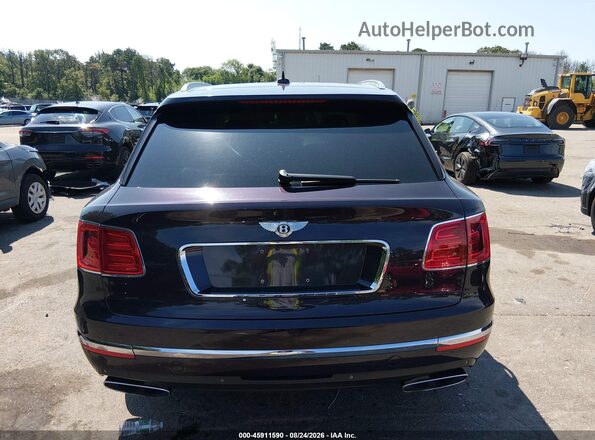 SJAAC2ZV9HC015209 2017 BENTLEY BENTAYGA Фиолетовый 