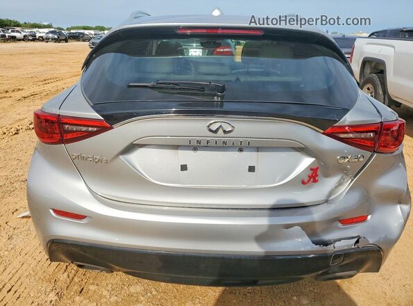 SJKCH5CP1KA010655 2019 INFINITI QX30 Gray Vista trasera