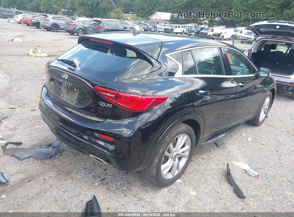 SJKCH5CP6JA054374 2018 INFINITI QX30 Black Հետևի աջ