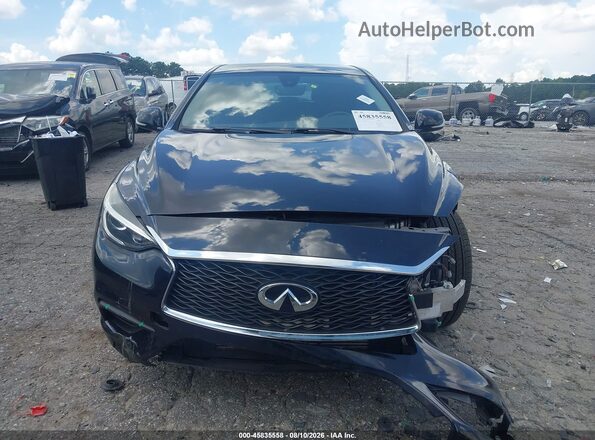 SJKCH5CP6JA054374 2018 INFINITI QX30 Black Սալոնի հետևի տեսք