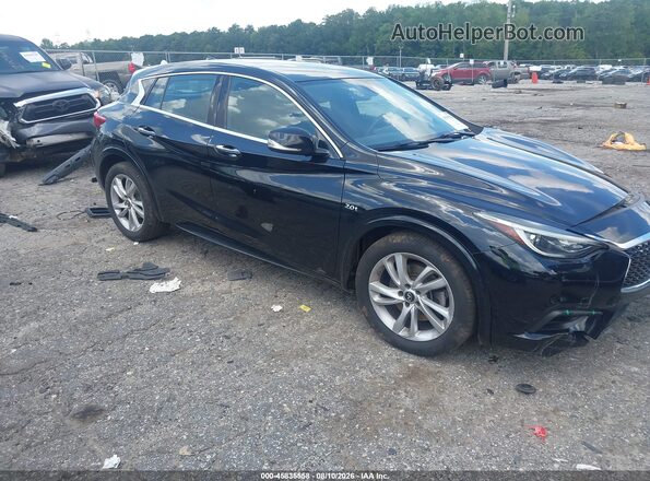 SJKCH5CP6JA054374 2018 INFINITI QX30 Black Սալոնի 360 աստիճան տեսք