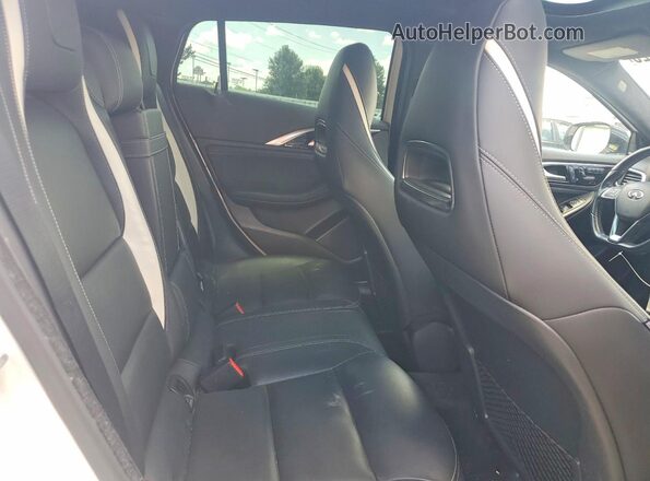 SJKCH5CP8HA033262 2017 INFINITI QX30 White Rear seats view