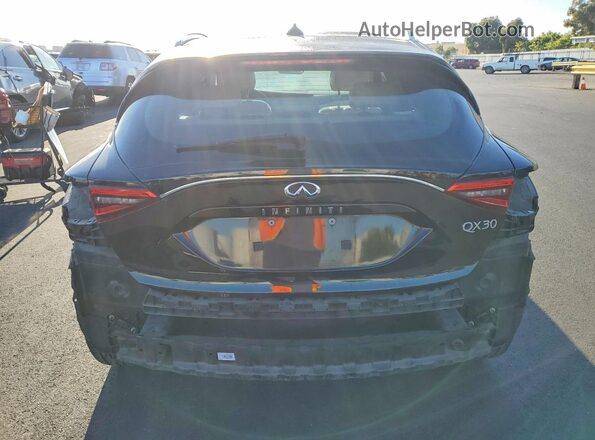 SJKCH5CP9KA007633 2019 INFINITI QX30 Black უკანა ხედი