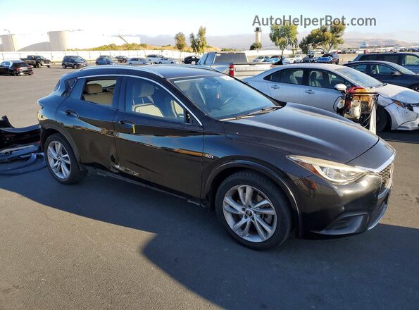 SJKCH5CP9KA007633 2019 INFINITI QX30 Black წინა მარჯვენა