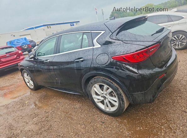 SJKCH5CPXJA050859 2018 INFINITI QX30 Black Задня ліва чверть