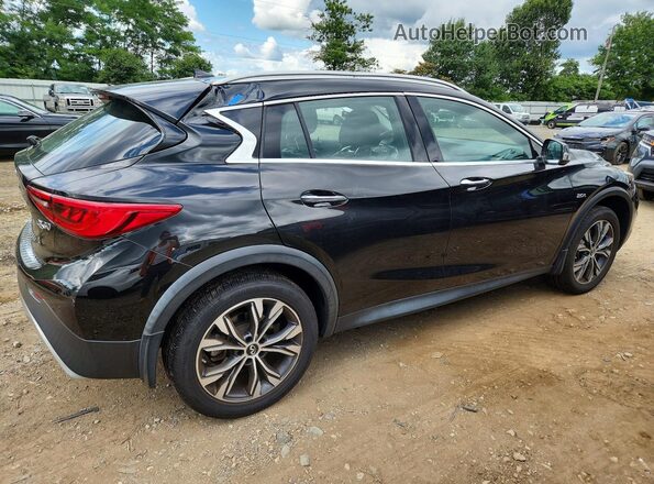SJKCH5CR2KA012013 2019 INFINITI QX30 Black Задня права чверть
