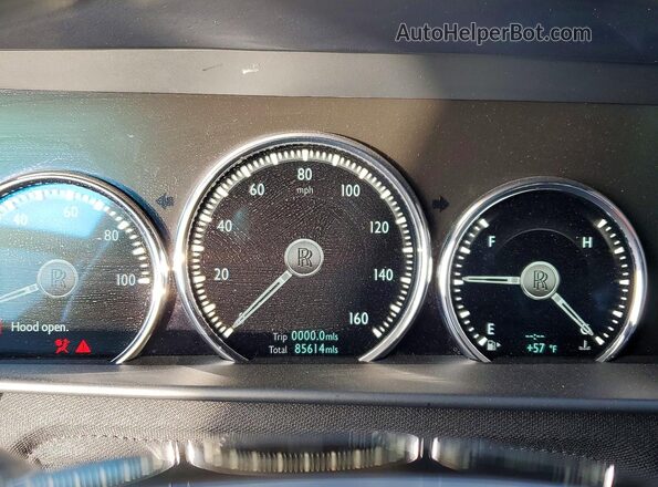 SLATV4C00LU200933 2020 ROLLS-ROYCE CULLINAN Black Սարքավորումների վահանակի տեսք