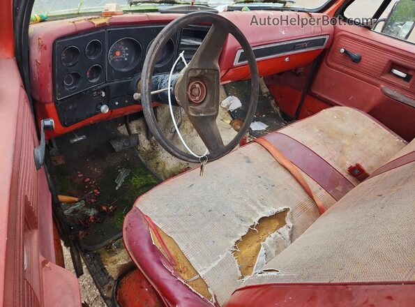 TCU1181538572 1978 GMC C3500 Черный Вид панели приборов
