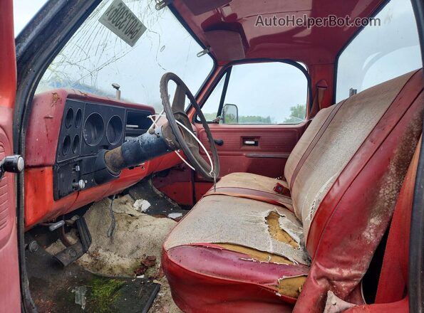 TCU1181538572 1978 GMC C3500 Черный Вид салона спереди