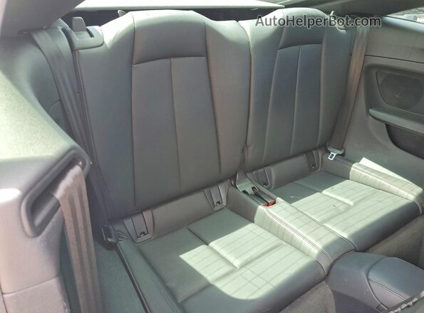 TRUAEAFV6M1004364 2021 AUDI TT White Rear seats view