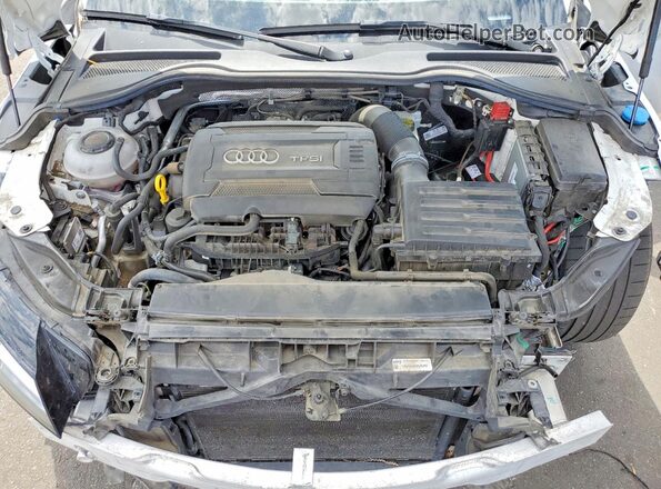 TRUAEAFV6M1004364 2021 AUDI TT White Rear interior view