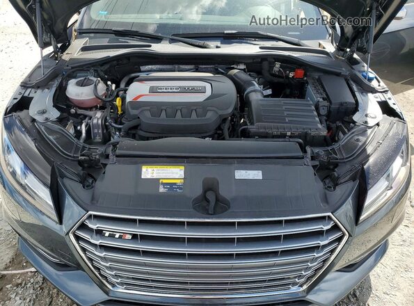 TRUC1AFV1G1031254 2016 AUDI TT Gray Widok wnętrza z tyłu