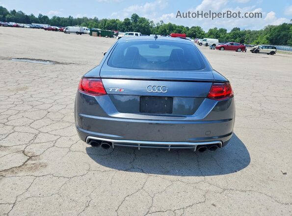 TRUC1AFV6H1000874 2017 AUDI TT Gray უკანა ხედი