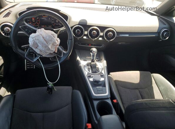 TRUC5AFV5H1007240 2017 AUDI TT White Вид панелі приладів
