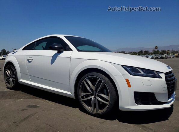 TRUC5AFV5H1007240 2017 AUDI TT White Передня права чверть