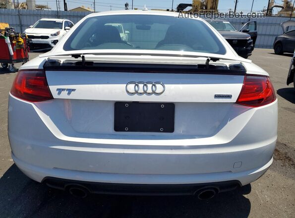 TRUC5AFV5H1007240 2017 AUDI TT White Вид ззаду