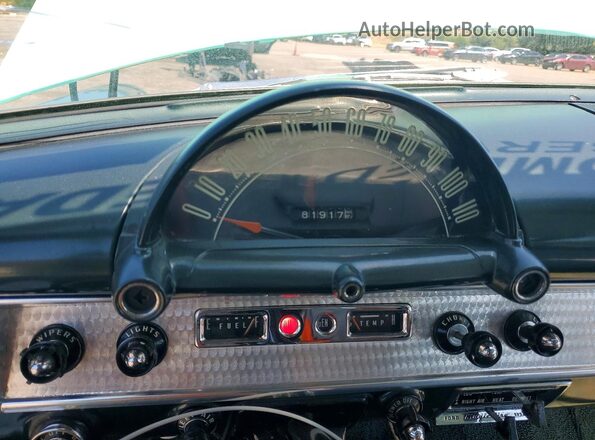U4NG155541 1954 FORD UK Бирюзовый Вид щитка приборов