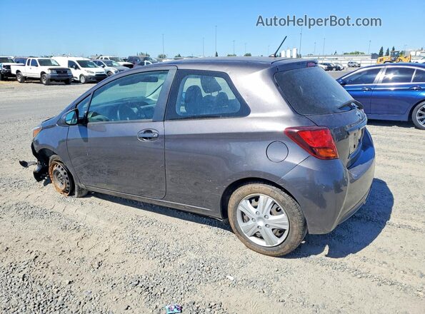 VNKJTUD30GA070536 2016 TOYOTA YARIS Gray Հետևի ձախ