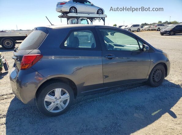 VNKJTUD30GA070536 2016 TOYOTA YARIS Gray Հետևի աջ