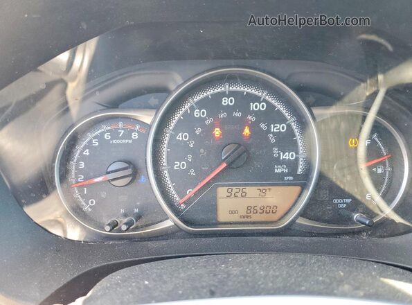 VNKJTUD30GA070536 2016 TOYOTA YARIS Gray Սարքավորումների վահանակի տեսք