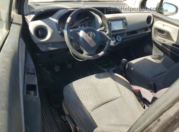VNKJTUD30GA070536 2016 TOYOTA YARIS Gray Առջևի վահանակի տեսք