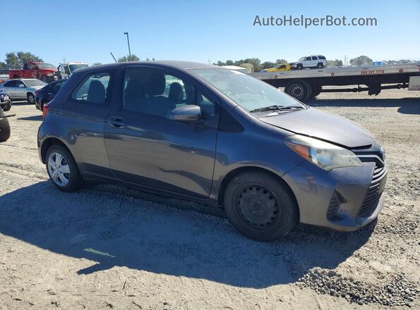 VNKJTUD30GA070536 2016 TOYOTA YARIS Gray Առջևի աջ