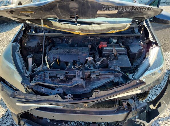 VNKJTUD38HA082757 2017 TOYOTA YARIS Gray Rear interior view