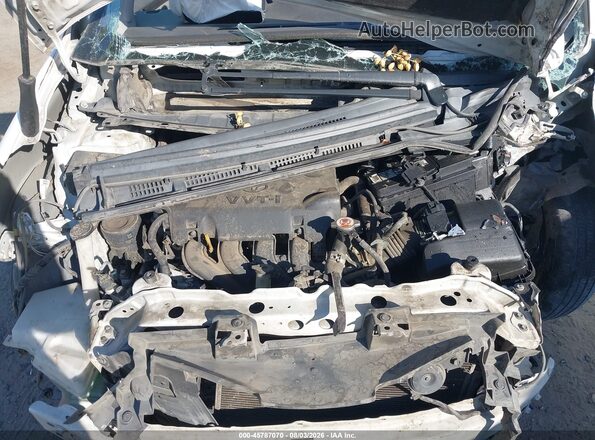 VNKKTUD30HA082207 2017 TOYOTA YARIS Белый Вид сзади