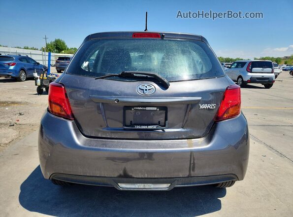 VNKKTUD31GA067875 2016 TOYOTA YARIS Charcoal Widok z tyłu