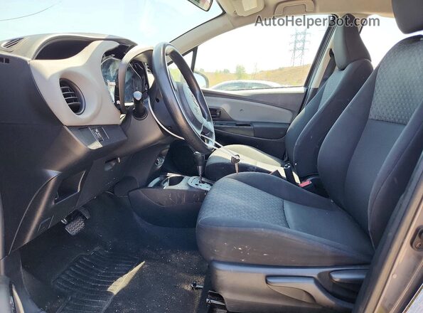 VNKKTUD31GA067875 2016 TOYOTA YARIS Charcoal Widok wnętrza z przodu