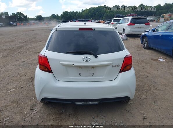 VNKKTUD31HA074746 2017 TOYOTA YARIS White 
